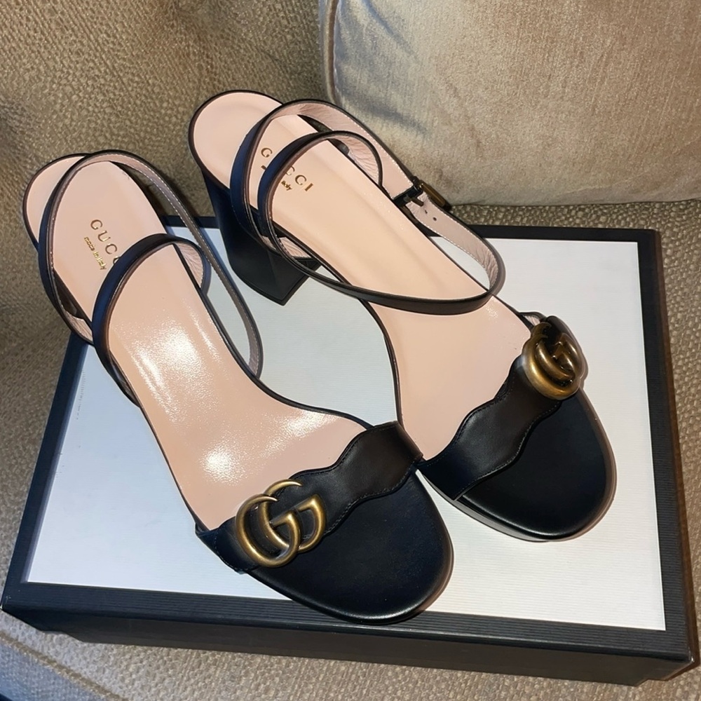New Gucci platform sandals